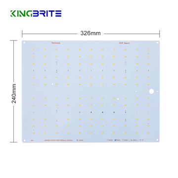 King Brite 65W QB132 samsung LM301H with epistar 660nm UV IR red led grow light