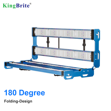 NO Tax to EU, UV IR Separate Switches, KingBrite 240W Samsung LM301H EVO Mint White with Emerald Green LED Grow Light Bar