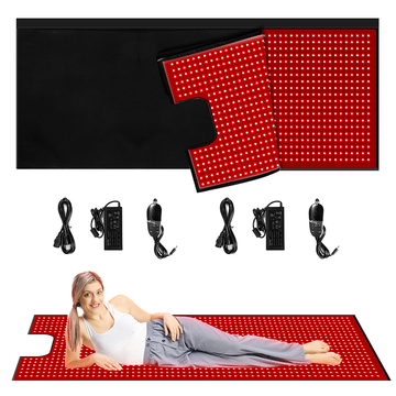 Customized Led Full Body Red Light Therapy Panel Lamp large whole body Red Light Therapy Mat Sleeping Bag